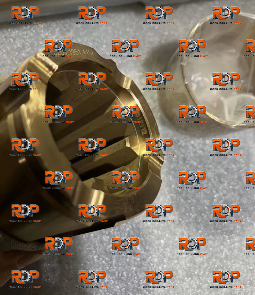 3201195144 DRIVER SLEEVE STRAIGNT SPLINE 3201 1951 44 Coupling Rd 18u EPIROC DRIFTER PARTS