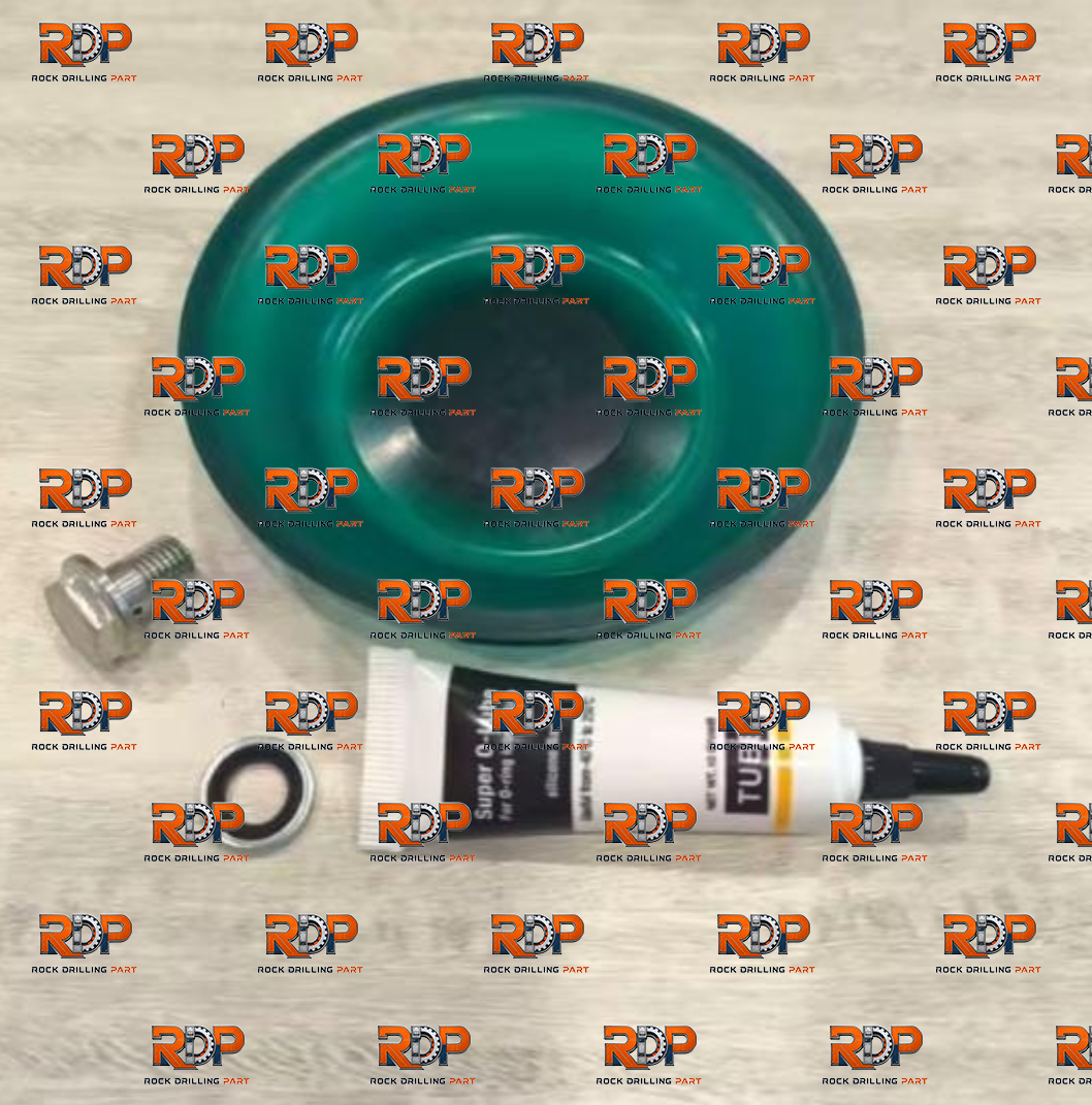 86633963 Montabert HC50 nitrogen diaphragm set 866 339 63 membrane kits drifter parts cup